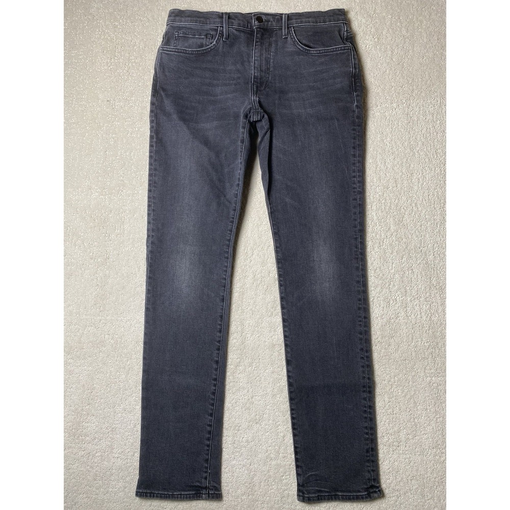 Joe's Jeans Asher Slim‎ Fit Stretch Jeans Men's 32x32.5 Measured Gray Denim